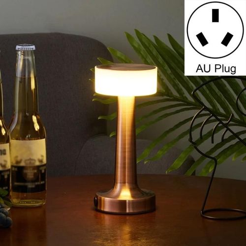 Barre de charge LED lumineuse-Décoration d'ambiance,Prise AU,Bronze rouge-Bronze rouge