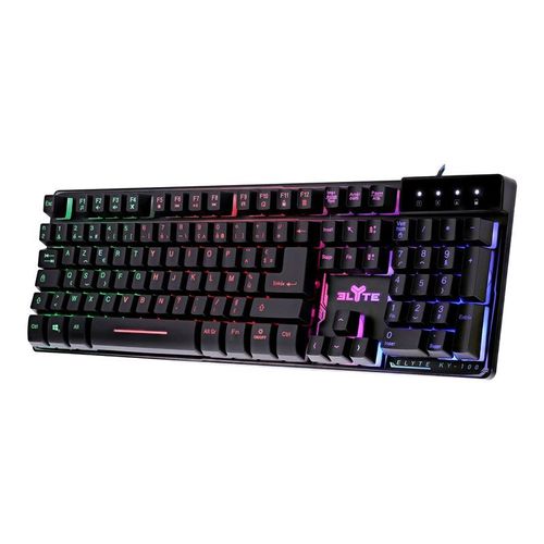 T'nB Elyte KY-100 - Clavier - mechanical, gaming - backlit - USB 2.0 - AZERTY - boîte