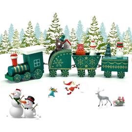 Enfants Jouets Train Télécommande Train Train Fumée Spray Lumières Musique  Décoration de Noël