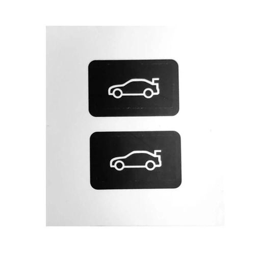 2pcs Pour Bmw 3/5/7 Series Car Trunk Switch Repair Sticker