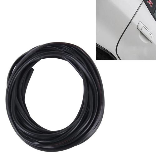 Bande Décorative Voiture-5m Pvc Chrome Porte & Fenêtre Joint-Noir Noir