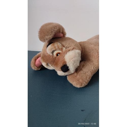 Peluche Ventouse Chien "Belle Et Le Clochard" Jémini