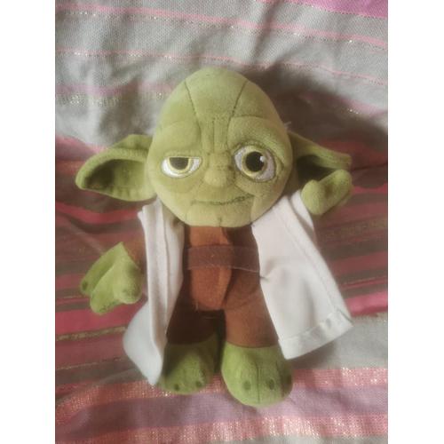 Doudou Peluche Maître Yoda Star Wars Disney Nicotoy 18 Cm