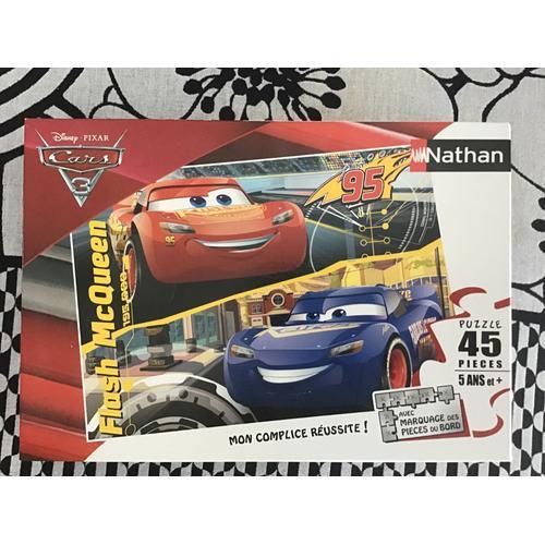 Puzzle Flash Mcqueen Cars 45 Pièces - Nathan