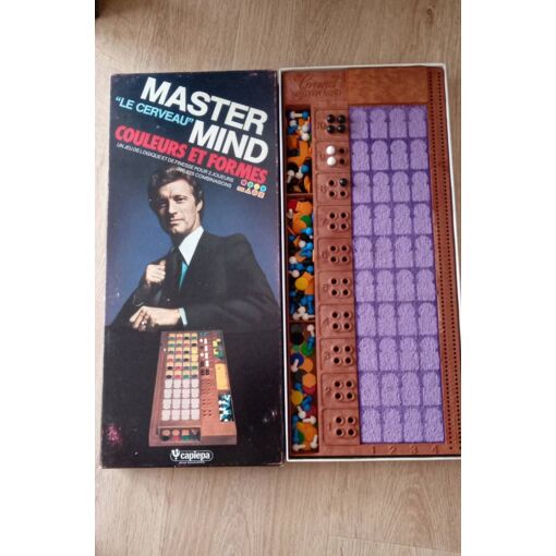 Jeu Mastermind 'Le Cerveau' - Mots Et Chiffres, 2 Jeux En 1 - Marque Capiepa - Pour Ados Et Adultes - Occasion