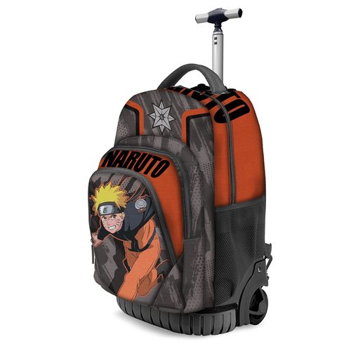 Naruto Shuriken Sac à dos à Roulettes GTS FAN, Gris