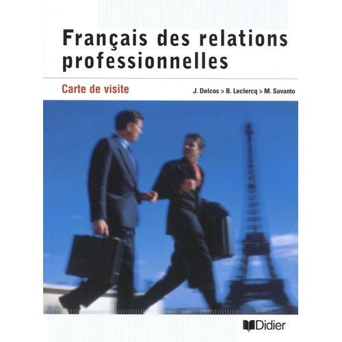 Carte De Visite - Français Des Relations Professionnelles