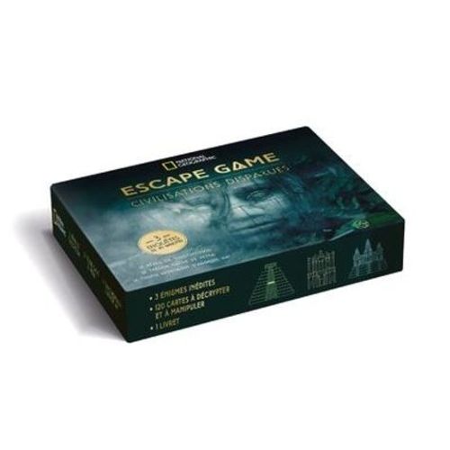 Escape Game - Civilisations Disparues - 3 Enquêtes De 45 Minutes