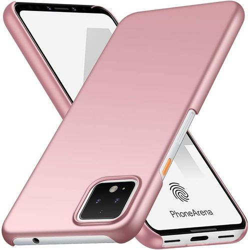 Coque Pour Google Pixel 4ultra Minceantirayuresultra Légerhard Pc Housse Etui Accessoires Pour Google Pixel 4 Or Rose