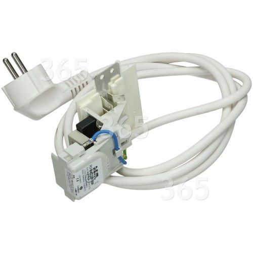 Câble d'alimentation 1,5M + filtre antiparasite Machine à laver - C00259297, 4116124304D Machine à laver, Lave-linge INDESIT, ARISTON HOTPOINT, FAGOR, WHIRLPOOL p1191