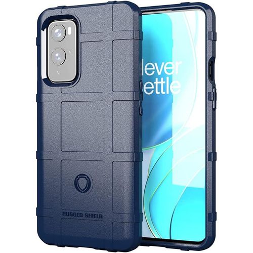 Coque Pour Oneplus 9 Phone Cover, Durable Tpu Robuste Bumper Étui Antichoc Full Body Avec Antidérapant Feel-Slip Étui Protecteur Pour Oneplus 9 Bleu