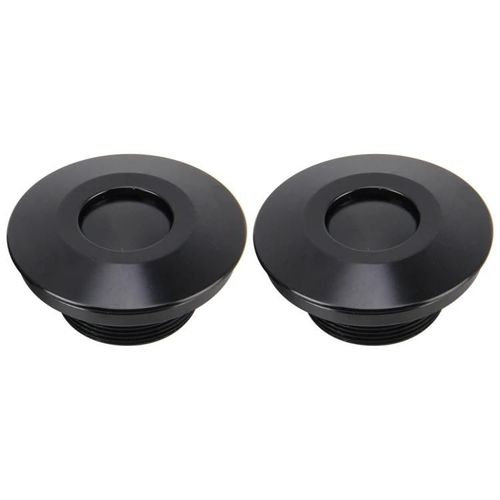 Serrure De Couvercle De Voiture De Course-2 Pcs Capuchon D'huile Moteur En Alliage D'aluminium-Noir Noir