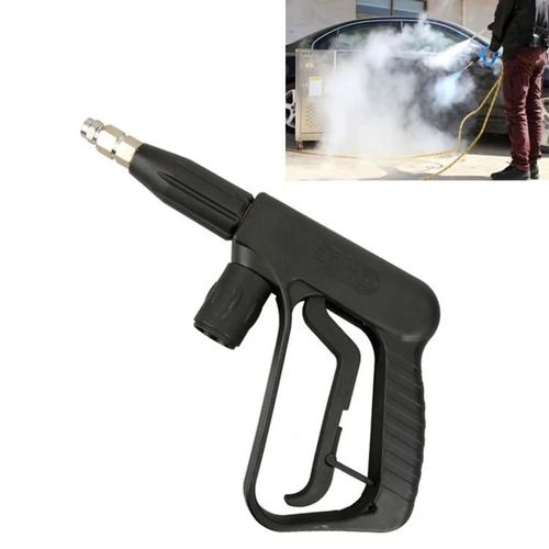 Buse de pistolet à eau haute pression-grand trou pour lave-voiture à vapeur,