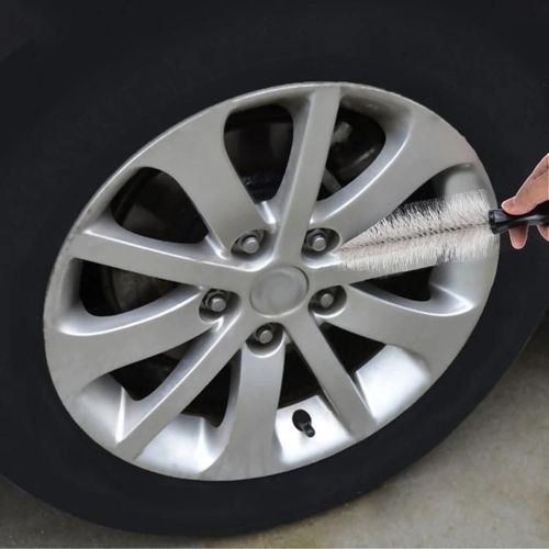 Brosse De Jante De Pneu De Roue Portable-Outil De Nettoyage Auto Et Moto