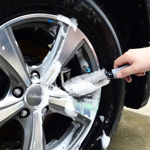 Brosse À Récurer Pour Jante De Pneu De Voiture-Outil De Nettoyage Robuste De