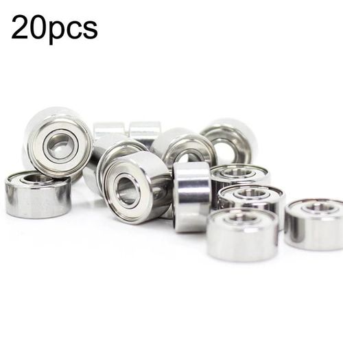 Roulements Miniatures-20pcs 3x8x4mm 693zz Pour Moteurs Et Engins De Pêche