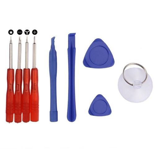 Ensemble D'outils De Réparation Iphone 9 En 1-Compatible Avec Iphone 7,8,X |