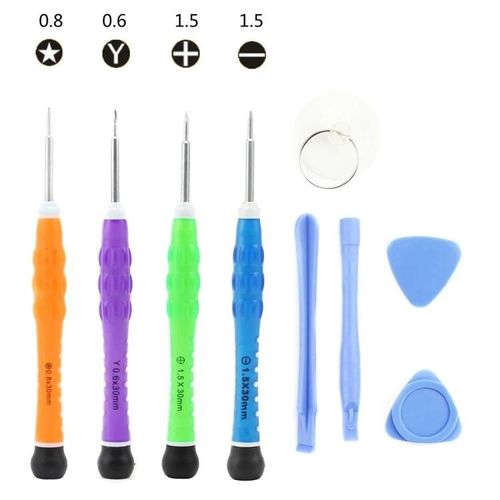 Ensemble D'outils De Réparation Iphone Et Samsung 9 En 1-Jiafa Jf-8110