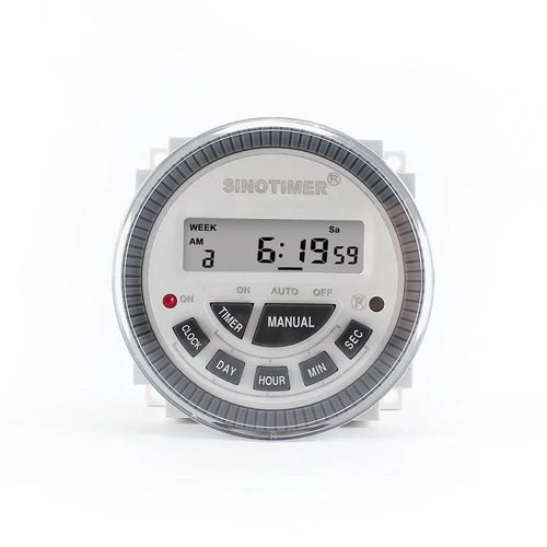 10A Minuterie numérique de 7 jours Deuxième commande Minuterie SINOTIMER TM-619sH-2 220VAC