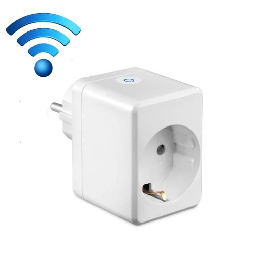 Prise intelligente WiFi-Télécommande,minuterie,port USB,compatible Alexa et Google Home,prise UE