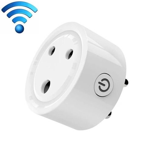 Prise WiFi intelligente-Mini télécommande 10A Minuterie pour prise SA / Inde