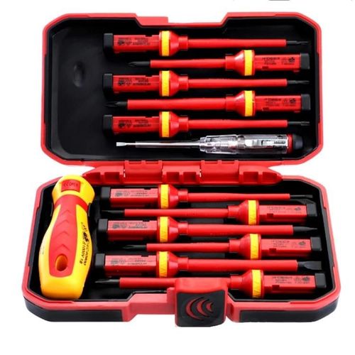 Jeu de tournevis isolés 13-en-1-VDE-9913 Outils d'électricien de