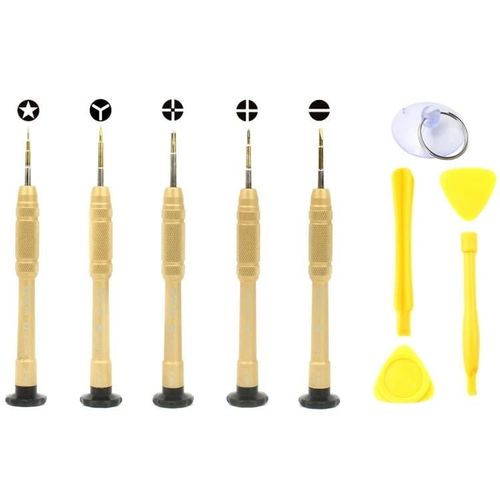 Kit D'outils De Réparation Iphone-Outils De Démontage En Métal Et Plastique 10-En-1 De