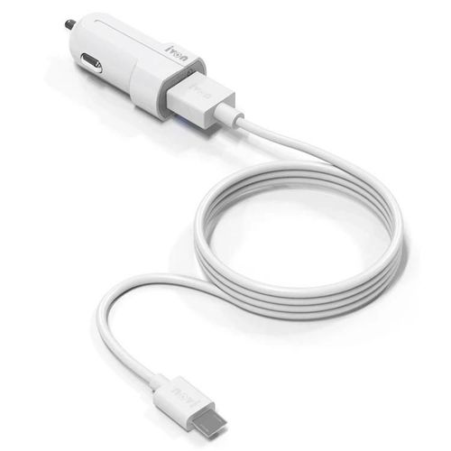 Kit De Chargeur De Voiture À Charge Rapide-Qc 3.0 Avec Câble Micro Usb-Ivon