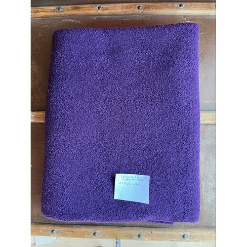 Tissu Polaire Épaisse ( Dessus Bouclette)132 Cm X 178 Cm . Coloris  Violet .