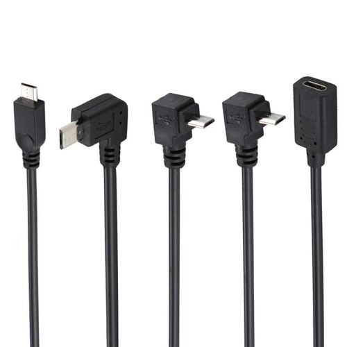 Adaptateur USB-C vers Micro USB-Paquet de 4,connecteurs femelles de type C,