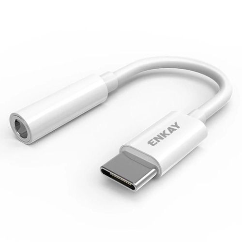 Adaptateur USB-C vers 3,5 mm auxiliaire-Câble audio numérique,ENKAY