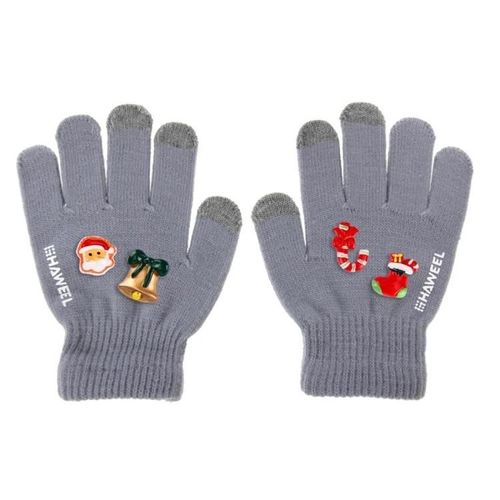 Gants Tactiles Pour Enfants-16cm Trois Doigts + Diy Décor De Noël-