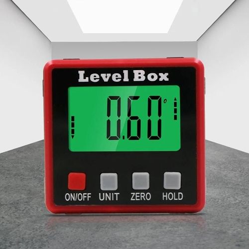 Inclinomètre numérique-Viseur d'angle de précision avec base magnétique,4x90°