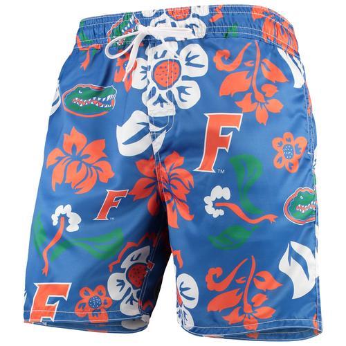 Wes & Willy Royal Florida Gators Maillot De Bain Floral Volley Pour Hommes