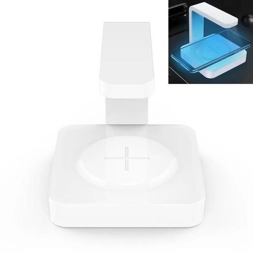 Chargeur sans fil de désinfection à la lumière UV-Stérilisateur multifonctionnel de