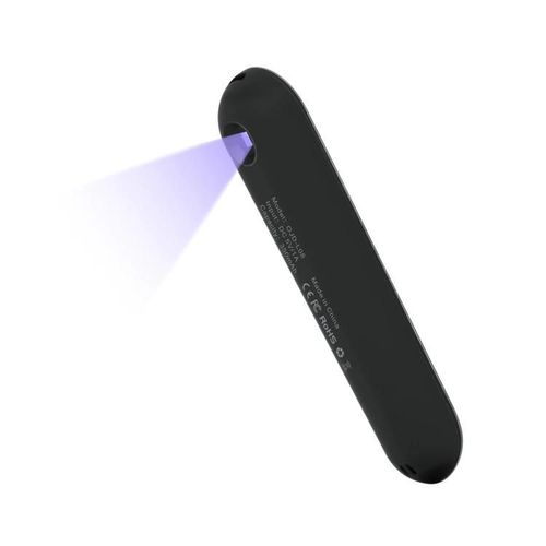 Bâtonnet de désinfection UVC-Stérilisateur portable à main,Noir Noir
