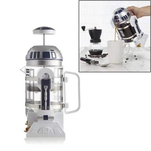 Mini cafetière-forme de robot,design compact,