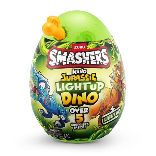Smashers Jurassic-Nano Egg-Sharink Wrap-Pdq