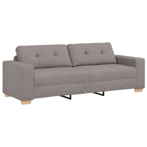 Canapé Vidaxl Taupe Tissu, Bois Moyen Durable Canapé Taupe