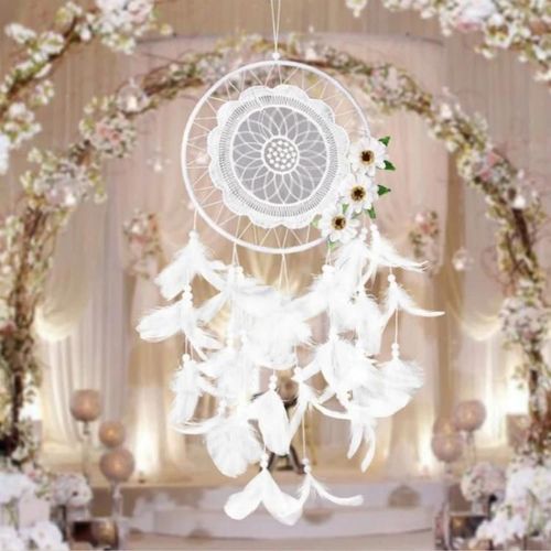 Attrape-rêves-Pure White Flower Home Decor Craft MS8021