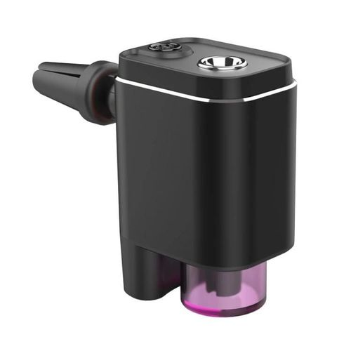 Diffuseur D'huiles Essentielles Pour Grille D'aération De Voiture-Spray Désodorisant Intelligent,Noir Noir 