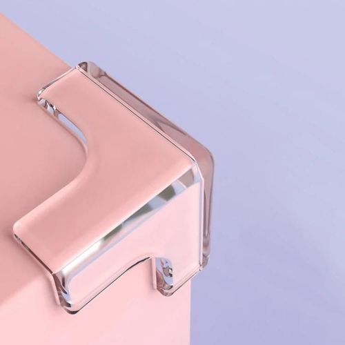 Protecteurs D'angle De Table En Acrylique-10 Pcs T-Type Tampons Transparents De