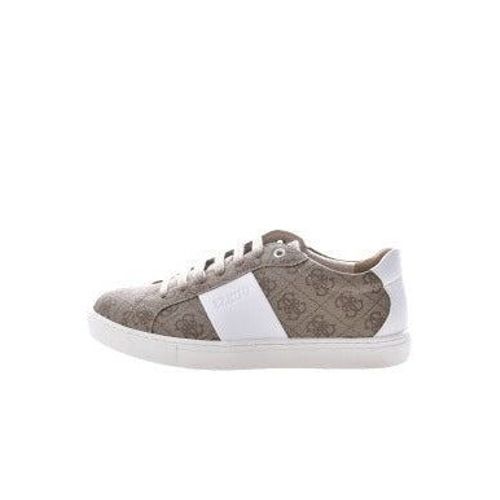 Basket Guess Rosalia Fl7tdofal12 4g Logo Marron/blanc