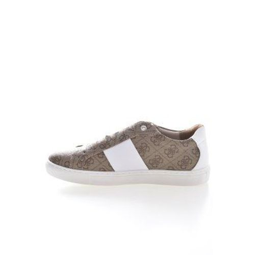 Basket Guess Rosalia Fl7tdofal12 4g Logo Marron/blanc