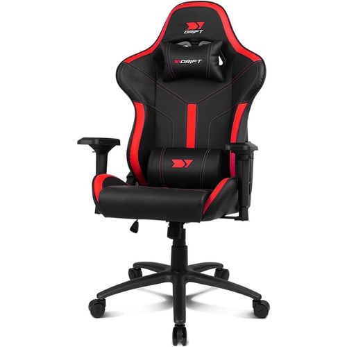 Drift Gaming Chair Dr350 -Dr350br - Fauteuil De Jeu Professionnel, Similicuir, Accoudoirs 4d, Roulettes Silencieuses, Piston Classe