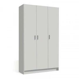Armoire 3 Portes Battantes - Blanc - Mula - L 109 X L 37x H 180