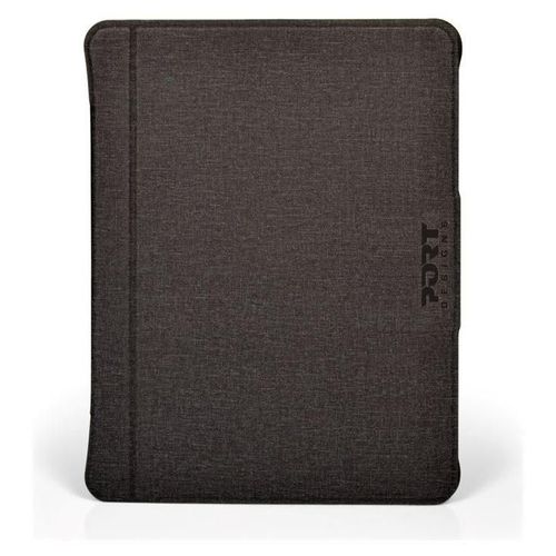 PORT Designs MANCHESTER II - Clavier et étui (folio de protection robuste) - avec pavé tactile - sans fil - Bluetooth - AZERTY - gris - boîte en carton - pour Samsung Galaxy Tab A9+