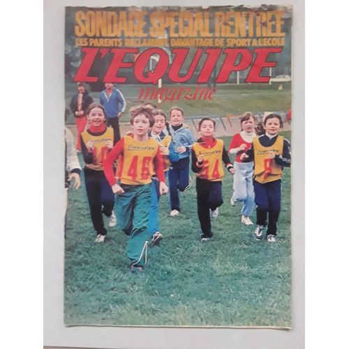 L'equipe Magazine Numero 33 , 13 Septembre 1980