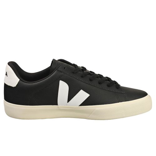 Veja Campo Chromefree Homme Baskets Décontracté Noir Blanc - 44