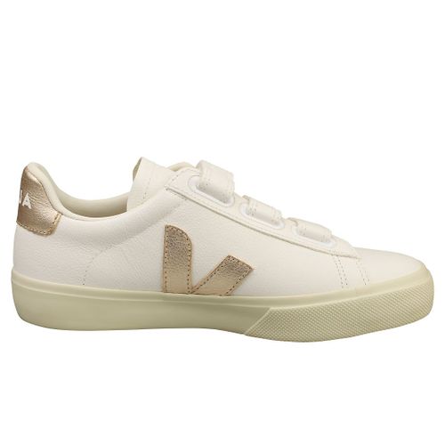 Vêges - Baskets Recife Logo Chromfree Femme - Cuir Blanc Platine - 36